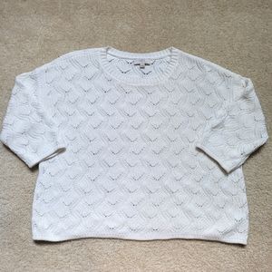 Loft Outlet Petite Open Knit Sweater